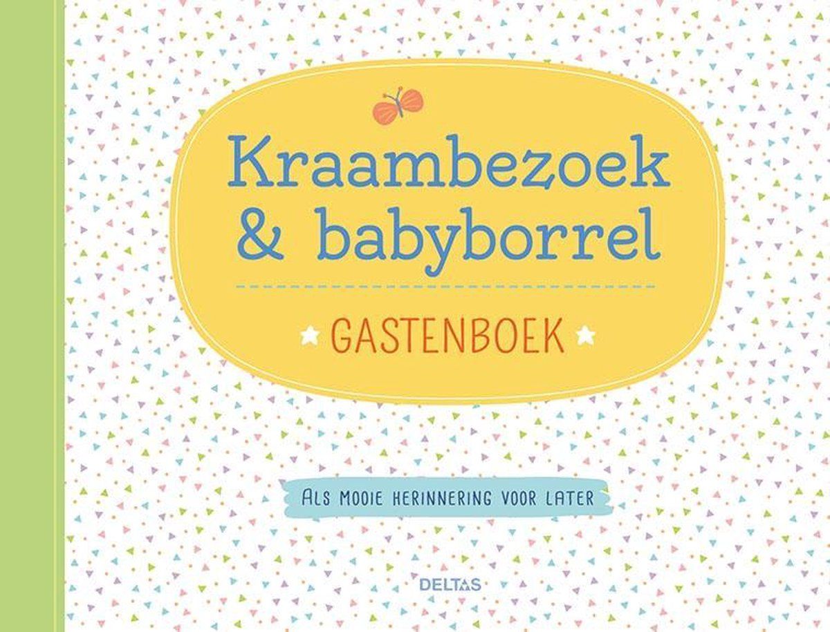 Deltas Kraambezoek & Babyborrel Gastenboek - 9789044754414