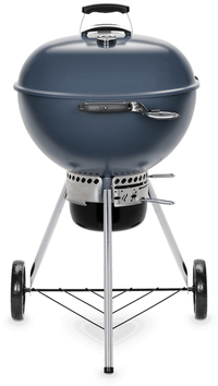 Weber GBS C-5750 blauw, grijs, roestvrijstaal / rond