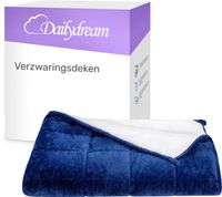 Dailydream Verzwaringsdeken 135x200cm 4,5 kg Blauw Fleece