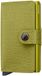 SECRID Miniwallet Crisple Portemonnee Dames - Lime