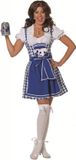 Wilbers Dirndl Brigitte Maat 38 Blauw