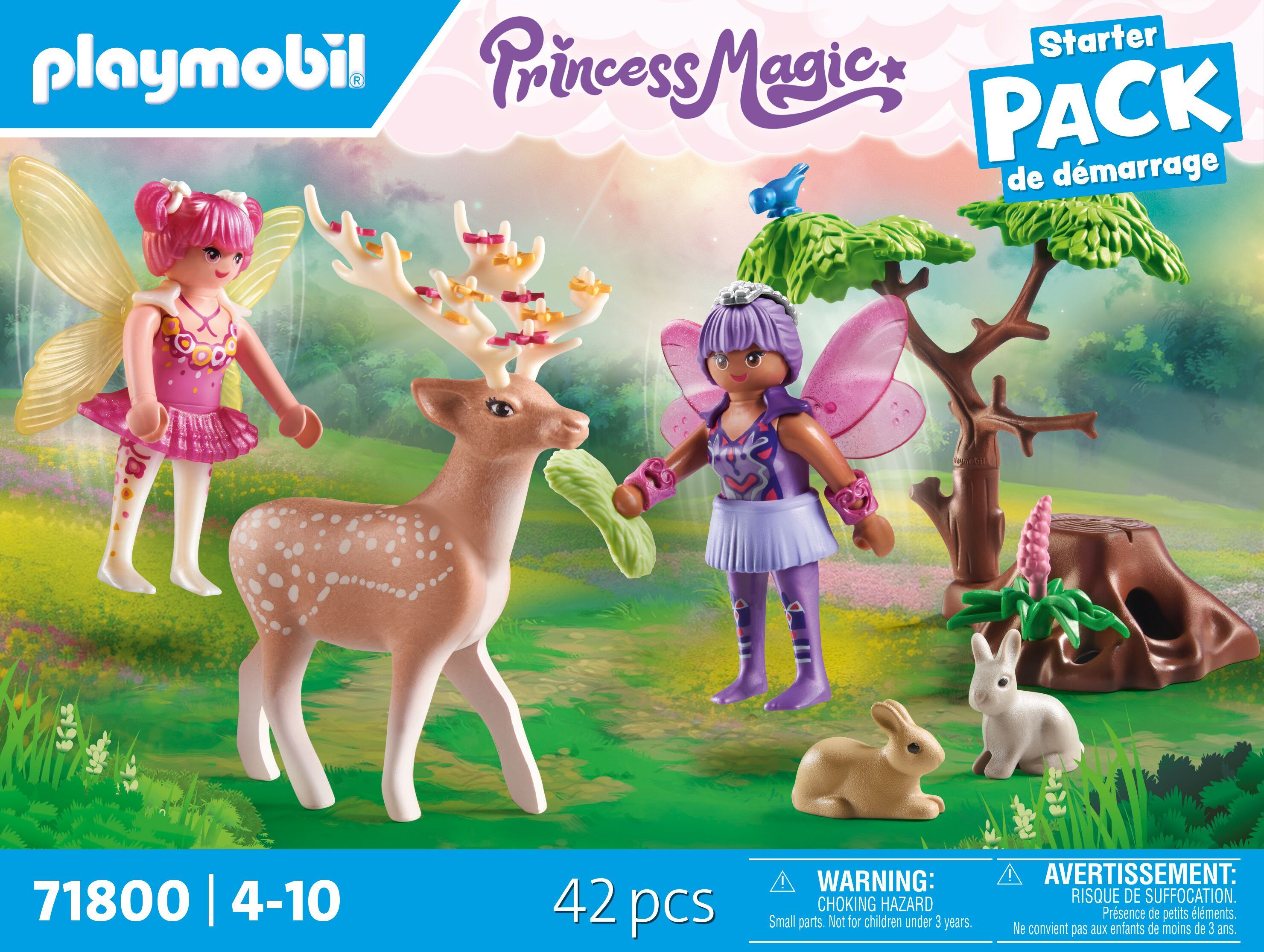 Playmobil Starter Packs Princess Magic Feeën met bosdieren 71800