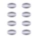 WAGNER QuickClick® Kunststofglijders Meubelglijders vervanging I set van 8 vervangingsglijders verwisselbaar - kunststof HYPER SLIM - Ø 17 mm - voor base Ø 17 mm - Made in Germany - 15792100