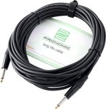 Pronomic Stage Instrumentkabel, 10m, zwart