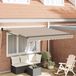 Maison Exclusive - Parasol manuel, 3 x 2,5 mètres, beige, 100% polyester