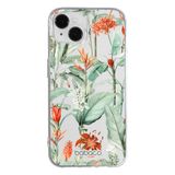 ERT GROUP mobiel telefoonhoesje voor Apple Iphone 14 origineel en officieel erkend Babaco patroon Flowers 048 optimaal aangepast aan de vorm van de mobiele telefoon, gedeeltelijk bedrukt