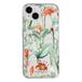 ERT GROUP mobiel telefoonhoesje voor Apple Iphone 14 origineel en officieel erkend Babaco patroon Flowers 048 optimaal aangepast aan de vorm van de mobiele telefoon, gedeeltelijk bedrukt