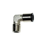 Riegler Hoekschroefverbinding »value line«, R 1/4 a., voor buitenslang Ø 10 mm, werkdruk max. 16 bar, messing vernikkeld
