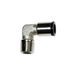 Riegler Hoekschroefverbinding »value line«, R 1/4 a., voor buitenslang Ø 10 mm, werkdruk max. 16 bar, messing vernikkeld