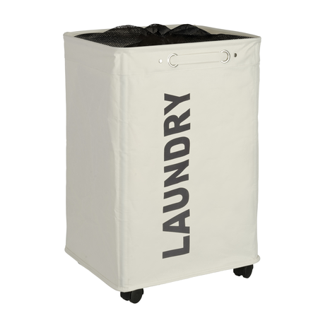 WENKO Wasmand - 60 x 40 x 33 cm - Beige