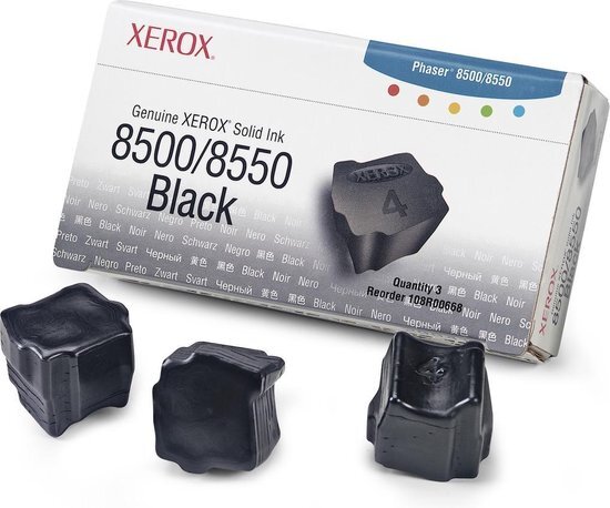 Xerox Originele Xerox Solid Ink 8500/8550 zwart (3 blokjes)