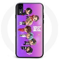 BTS TinyTAN Animatie Poster RM Jin Suga J-Hope Jimin Jungkook En V Mic Drop Dans Maniacase Hoesje voor Iphone XR