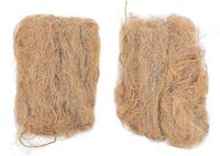 Merkloos / Sans marque Allecto plus - Milieuvriendelijke brandaanmaakblokjes van natuurlijk hout, jute zijde - 2 stuks - Vuurstarter survivalgereedschap