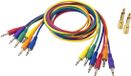Korg SQ-CABLE-6 Set van 6 gekleurde patchkabels