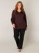 Base Level Curvy Anine BASE LEVEL CURVY Trui - Brown