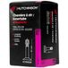 HUTCHINSON - Luchtslang – City – standaard – weerstand en anti-splinterventiel – dikte 0,9 mm – 32 mm – 700 x 37-50