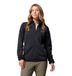 Columbia Dames Essential Hike Grid Fleece Volledige Ritssluiting, Volledige Zip Fleece Jack, Zwart, S