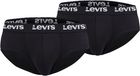 Levis Pack of 2 Men's REPEAT LOGO Briefs - Black