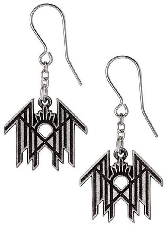 Sleep Token Logo Unisex Oorbellen - zilverkleurig - Standard
