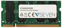 V7 2GB DDR2 PC2-6400 800Mhz SO DIMM Notebook Memory Module - V764002GBS