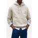 Tommy Hilfiger Crest Graphic Hoodie Light Grey Marbled Heather Maat: XXL