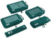 Ibenzoa® set de 6 organisateurs de compression pour valises