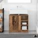 Maison Exclusive - Armoire de salle de bain, bois recyclé, 63 x 29 x 55 cm, fibre de bois