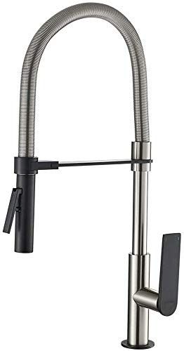 GRIFEMA G14001A Kitchen Faucet - Gray - 3/8 inch - Flexible