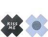 New Age Devi Tepel Plakkers Kruis Kiss Me Zwart Sexy Nipplesticker Burlesque Nipple Valentijnsdag Valentijn