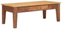 vidaXL Salontafel Bruin Massief Mango Hout 110 x 55 x 40 cm