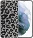 iMoshion Hoesje Samsung Galaxy S21 Plus - Leopard Transparent