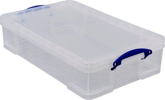 Realy Usefull Really Useful Box Opbergbox 33 liter - Transparant Wit