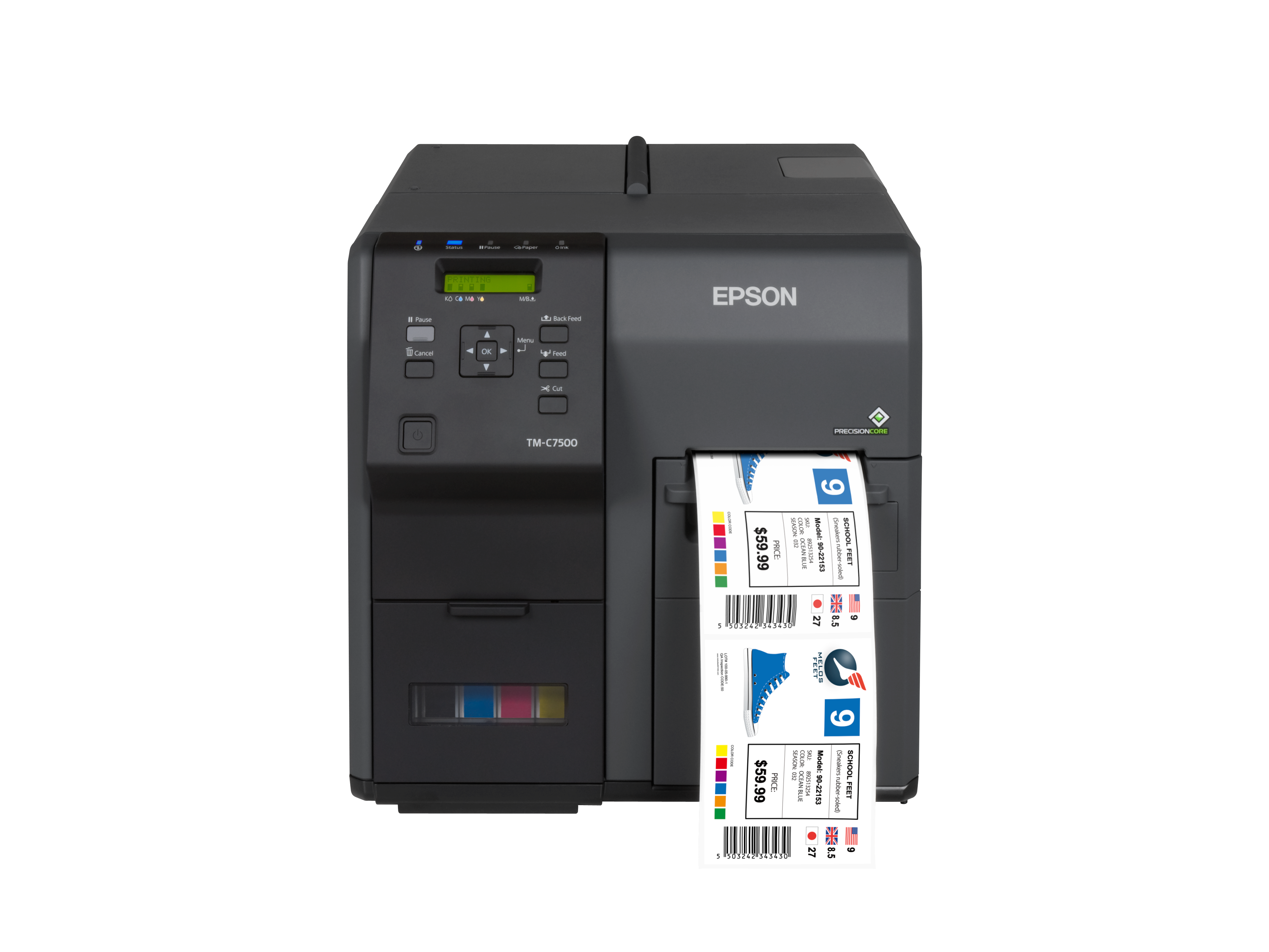 Epson ColorWorks C7500 Labelprinter - Zwart - 600 x 1200 DPI