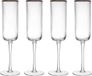 Mikasa - Champagne Flutes - Sorrento - Kristalglas - Set van 4 - 180ml