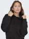 ONLY ONLBEST L/S HOOD SWT NOOS Dames Zwart