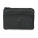 Pepe Jeans Chief portemonnee, zwart, 11 x 7 x 1,5 cm, leer, Blanco Y Gris, portemonnee