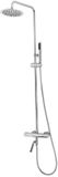 Xellanz Wiesbaden Meghan Doucheset - Thermostatisch - Chroom - 15 cm Hartafstand