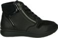 Ganter - 209281 KIRA-K - Zwarte leren/textiel dames sneakers - Maat 38.5