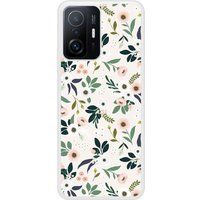 Xiaomi Mi 11T Flowers Verstevigd hoesje met sublimatie bedrukking