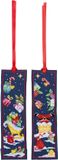 Vervaco - Telpakket kit - 6 x 20cm - Bladwijzer - Kerst - Arrenslee en Kerstman - set van 2