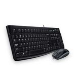 Logitech Desktop MK120 Toetsenbord en Muis Combo - Zwart