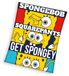 Spongebob Fleece deken 130 x 170 cm Blauw
