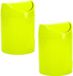 Plasticforte Mini Prullenbakje - 2x - Groen - Kunststof - Klepdeksel