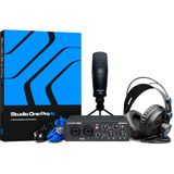 PreSonus AudioBox 96 Studio - 25-jarige jubileumuitgave interface, microfoon, hoofdtelefoon en software