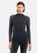 Odlo Dames Longsleeve top de base layer à col rond, sans couture, en laine de haute qualité