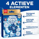 Witte Reus Toiletblok Blauw Actief Hygiene - 2 stuks