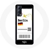 Maniacase Etui voor Vivo Y72 Air ticket Berlijn