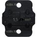 Vogt Verbindungstechnik 4084 Nr.10 0.5-1.5mm2 4084.10 Profil de sertissage 0.50 à 1.50 mm²