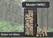 Scorpion elektro s.r.o. Houten rek FWR01, 100 x 40 x 25 cm