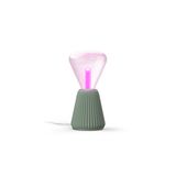 Philips Hue Philips Lightguide Driehoekige Lamp + 3d-geprinte Kegelvormige Lampvoet (saliegroen)